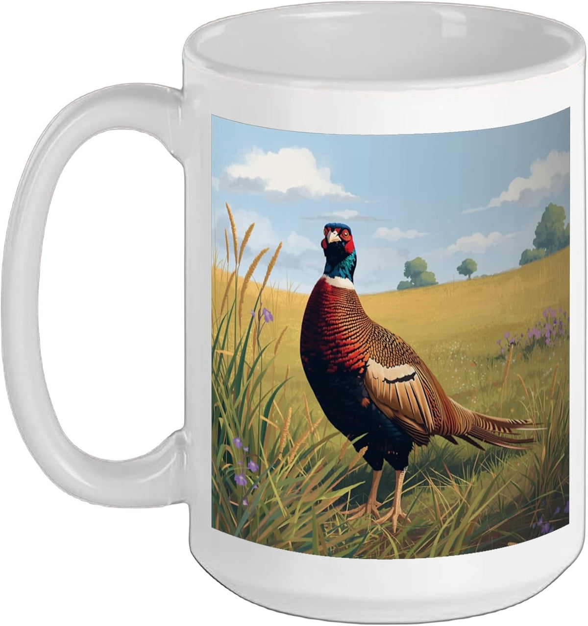 Pheasant Lover Spirit Animal Ceramic Mug
