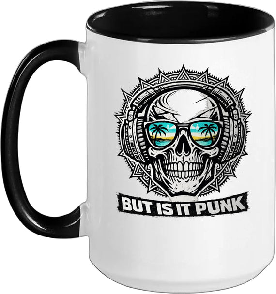 Art Punk Skull Ceramic Mug