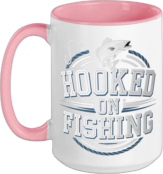 Fisherman Hooked In Fishing Tournaments Ceramic Mug
