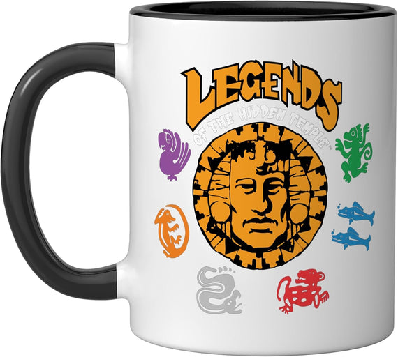 Nickelodeon Legends Of The Hidden Temple Logo T-Shirt Ceramic Mug