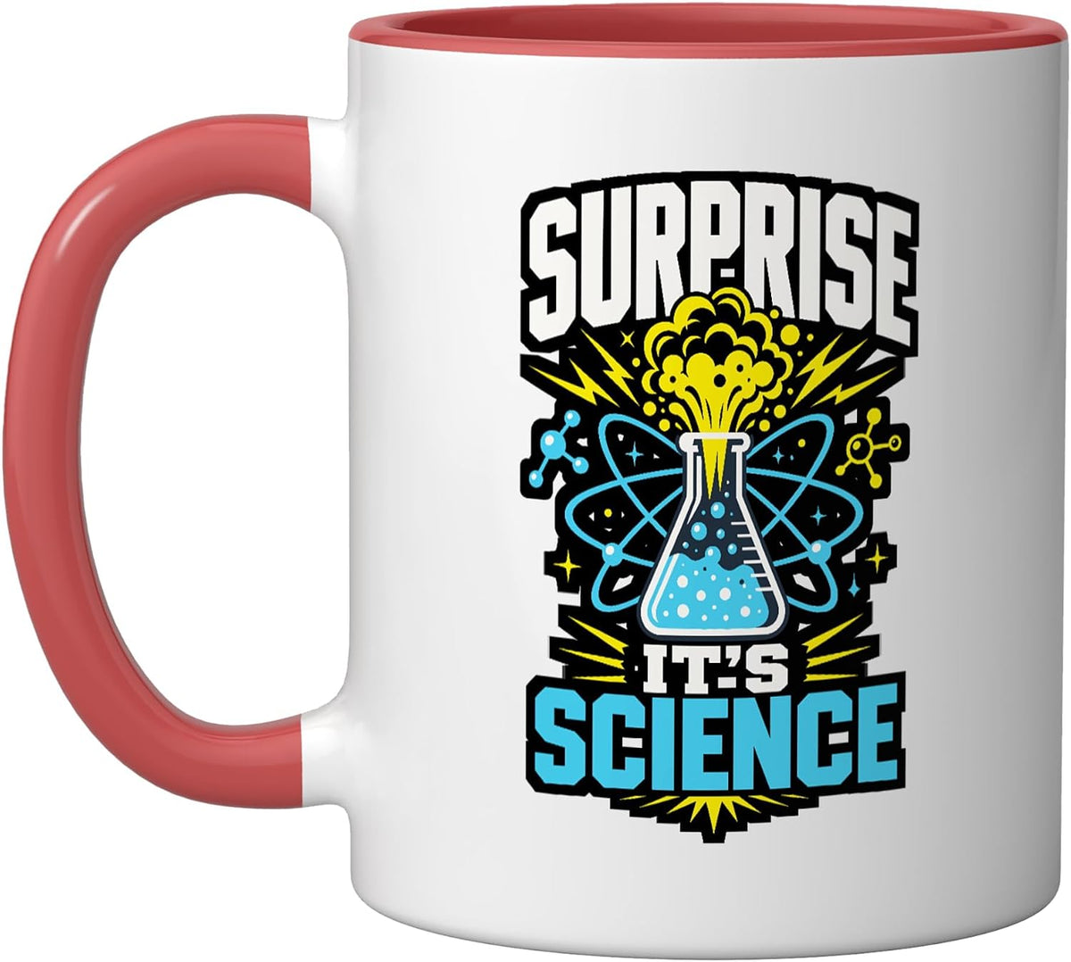 Surprise It Is Science Laboratory Chemistry Ceramic Mug