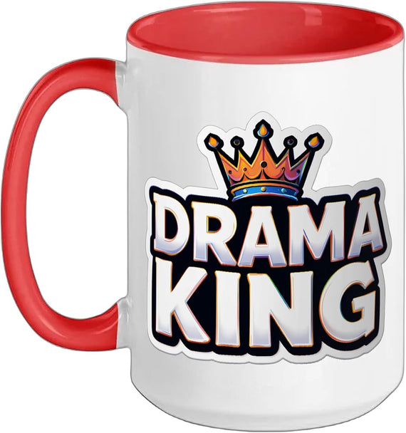 Drama King Theater Class Actor Theatre Mens Boys Funny Ceramic Mug