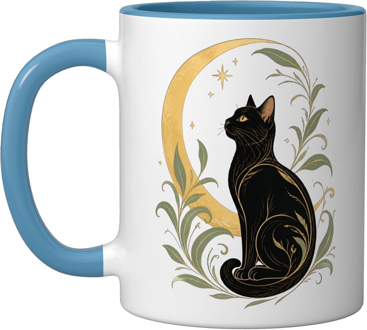 Cat Motif Art Design Gifts Cute Kitten Ceramic Mug