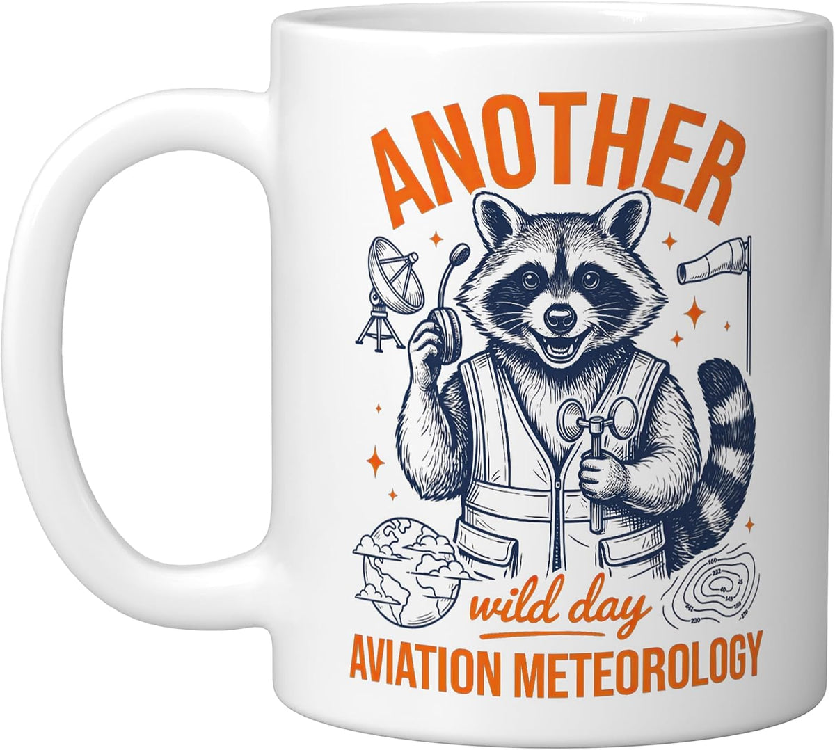 Aviation Meteorologist Weather Forecaster Aero Forecasting Ceramic Mug