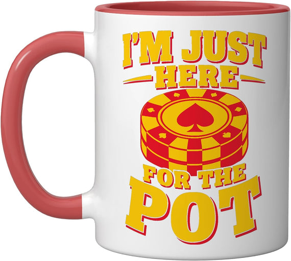 Fun Texas Hold'em Poker Night Casino Card Player Ceramic Mug