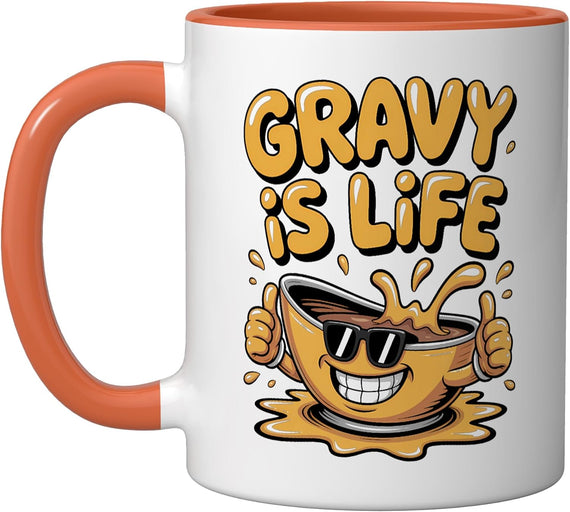 Gravy Thanksgiving Joke Ceramic Mug
