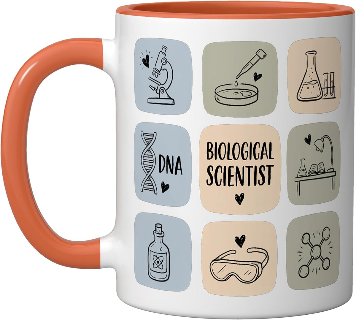 Biological Scientist Bioscientist Biology Research Science Ceramic Mug