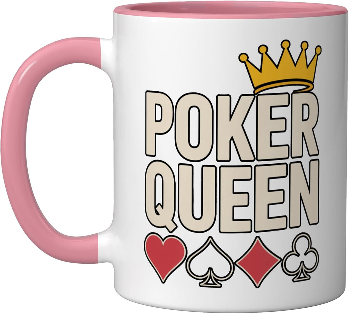 Poker Queen Ceramic Mug