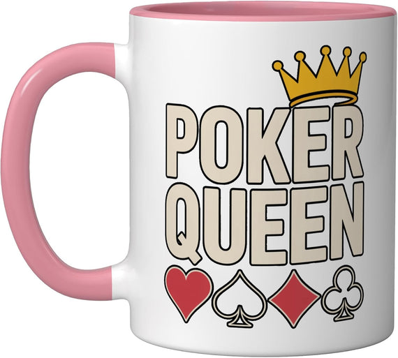 Poker Queen Ceramic Mug