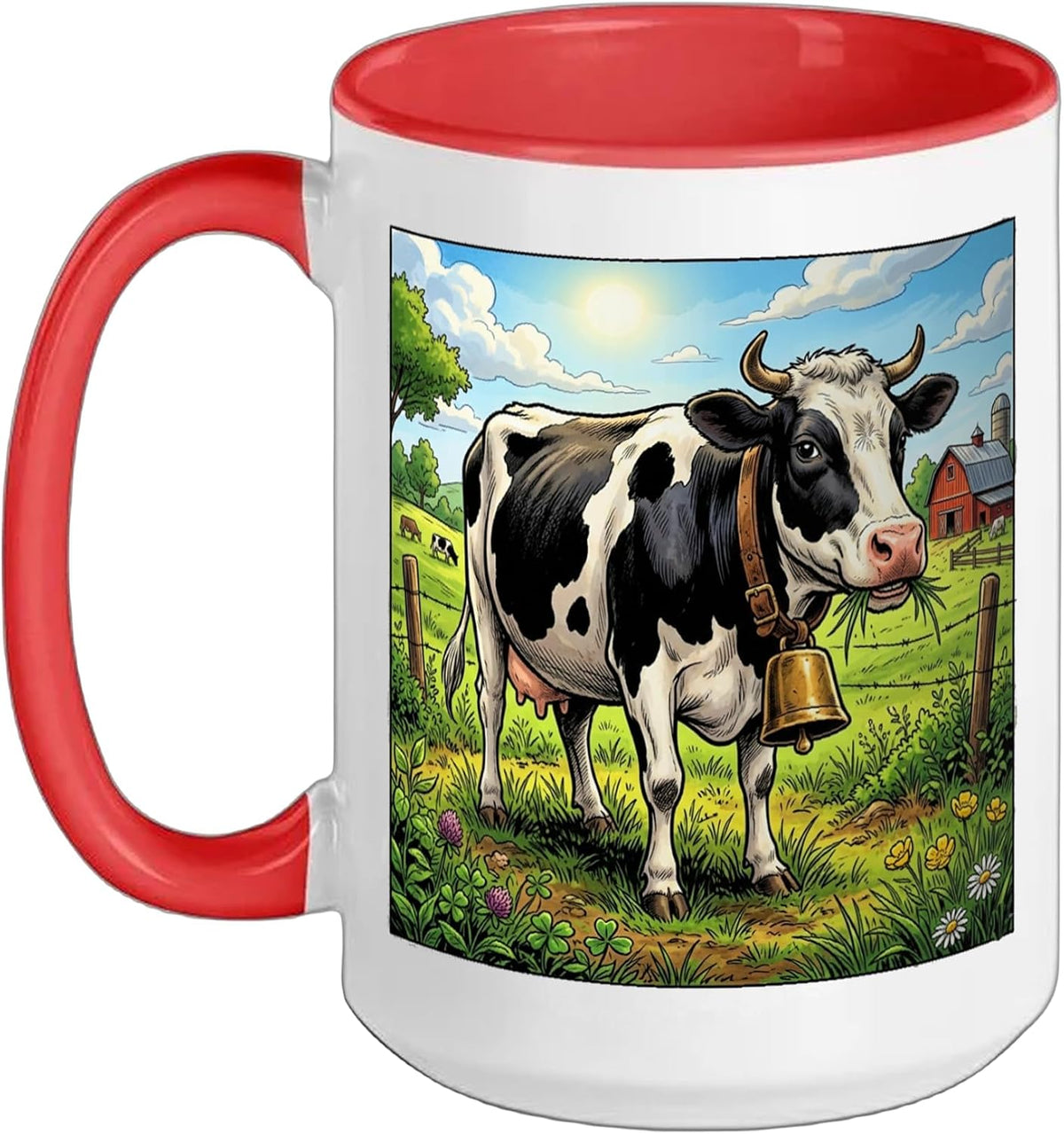 Dairy Cow Ceramic Mug