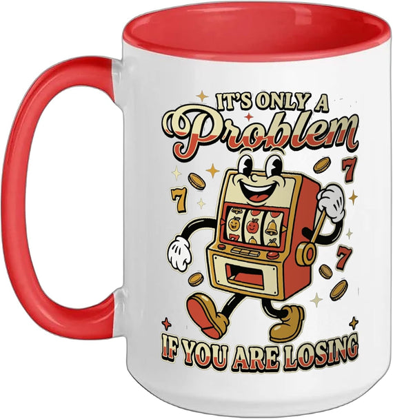 Casino Gambler Poker Gambling Ceramic Mug