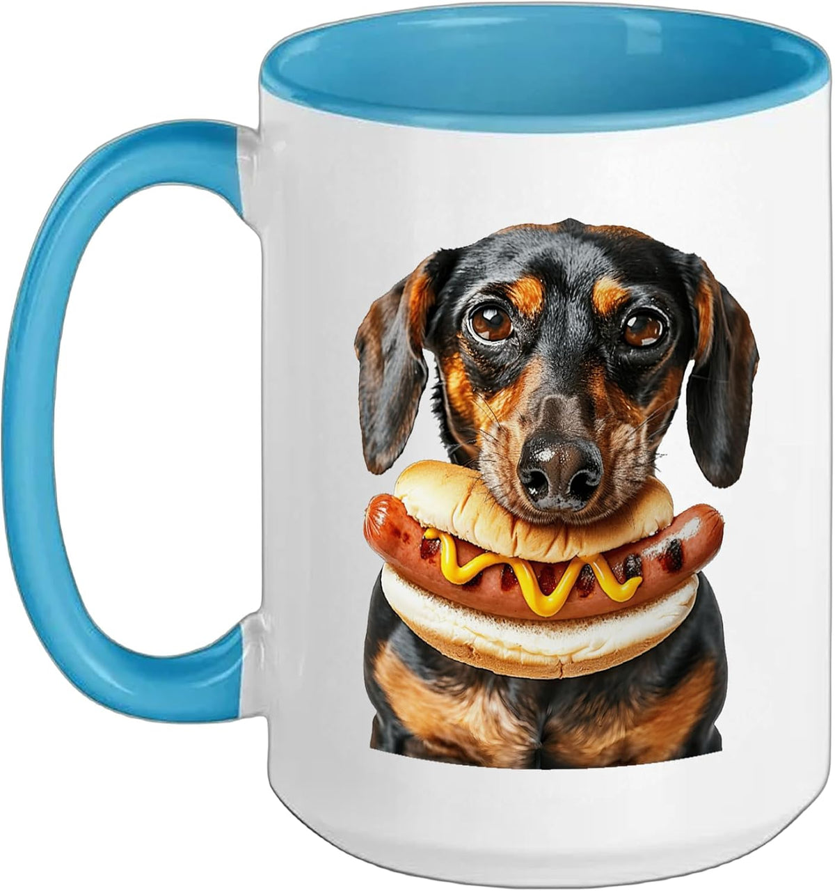 Dog Hotdog Ceramic Mug