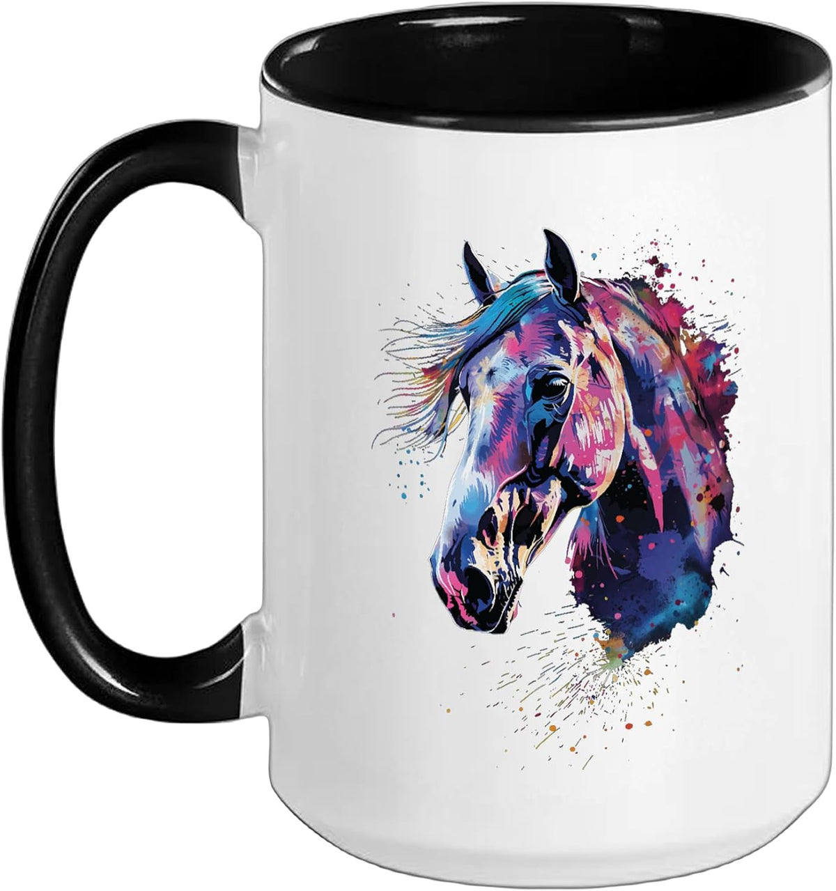 Horse Colorful Ceramic Mug