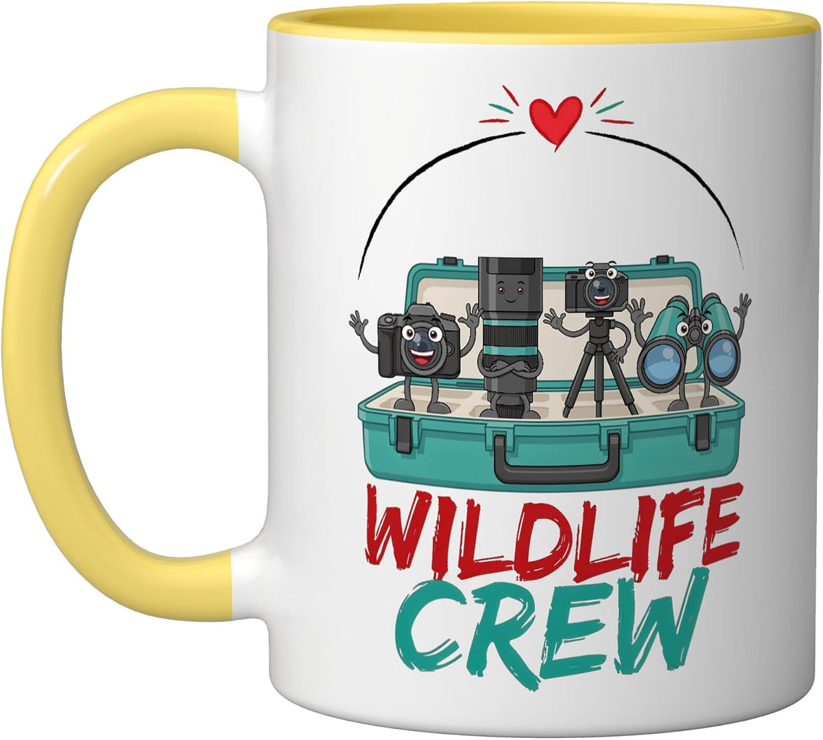 Wildlife Photography Nature Animal Photographer Telephoto Ceramic Mug