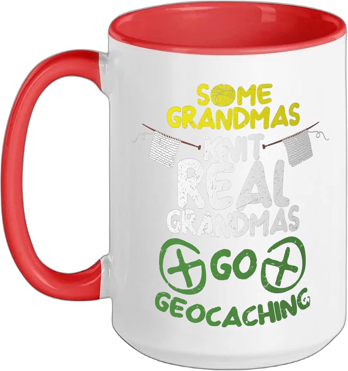 Funny Geocaching Real Grandmothers Geocacher Geocache Ceramic Mug