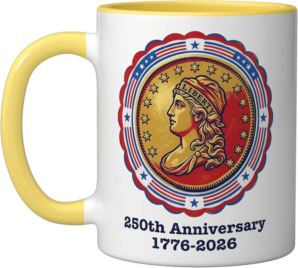250 Anniversary Usa Ceramic Mug