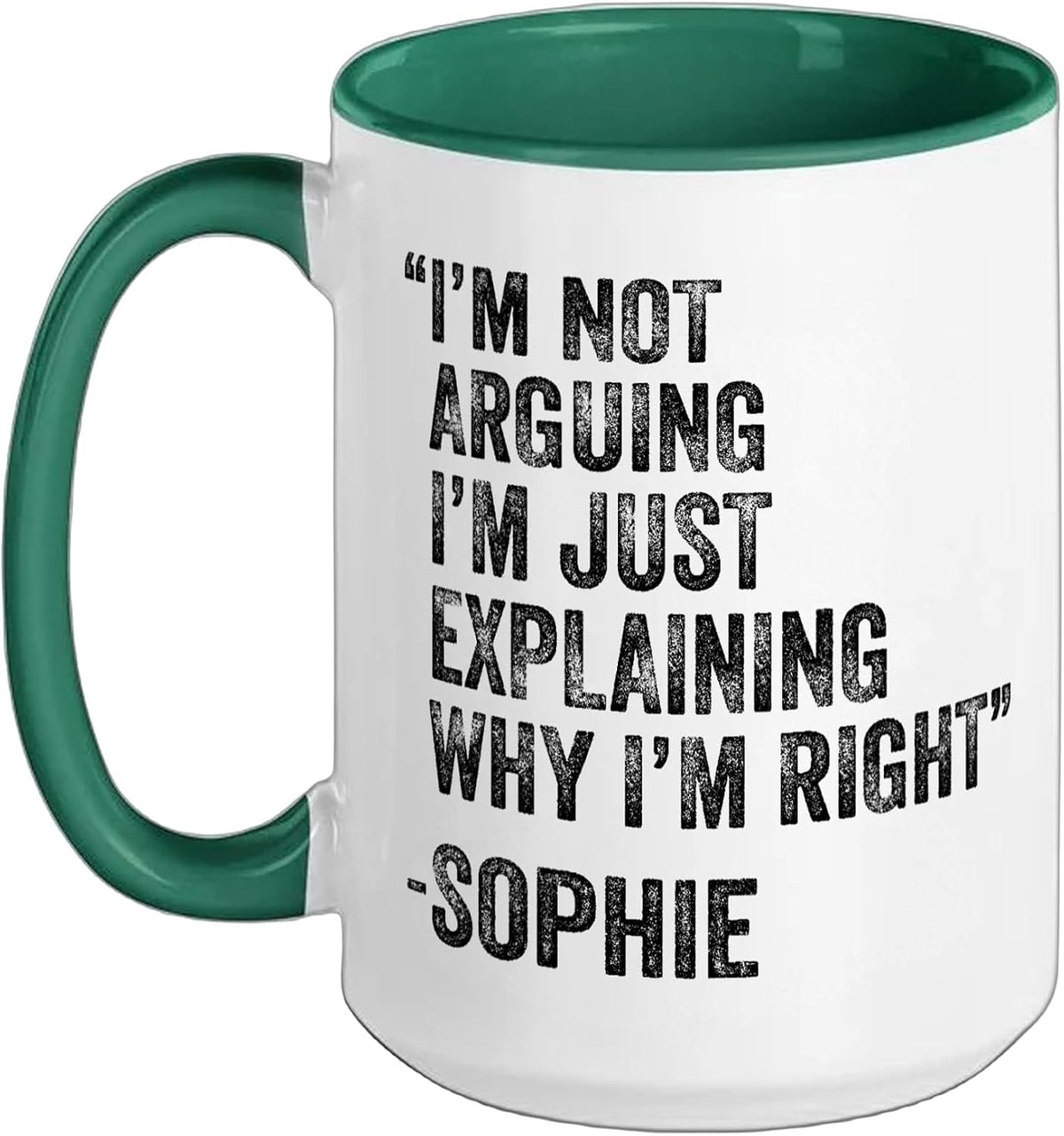 Sophie Funny Birthday Custom Name Idea Engineer Ceramic Mug
