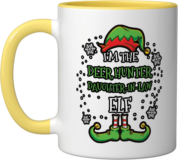 I'm the Deer Hunter Daughter Elf Mug