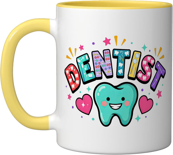 Dentist Dentistry Odontology Dental Surgeon Oral Health Ceramic Mug