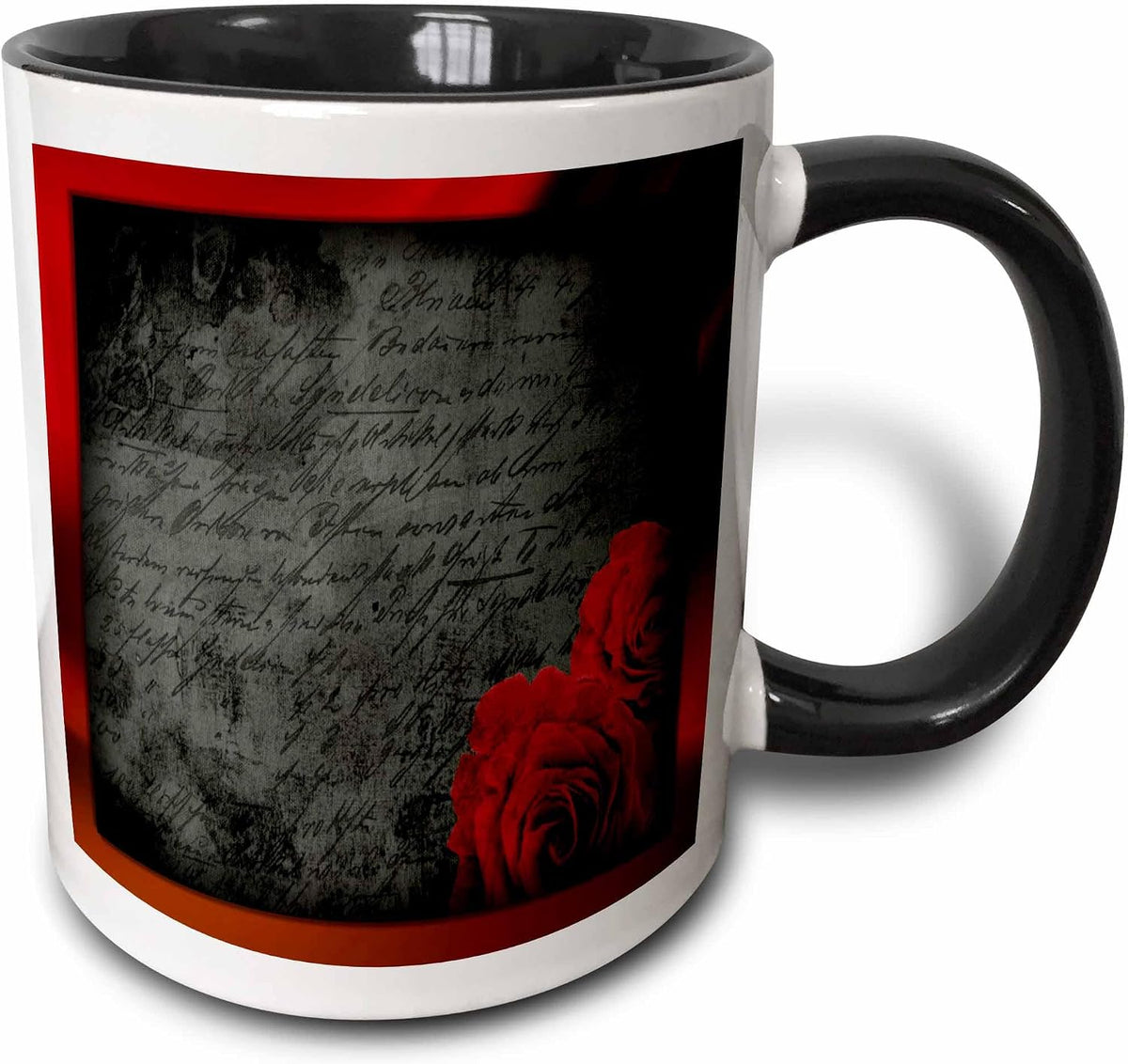 Gothic Rose Halloween Ceramic Mug