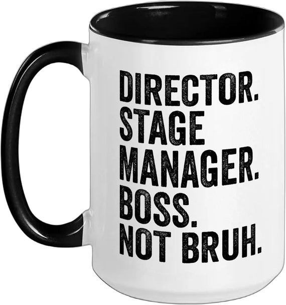 Theater Director Ceramic Mug