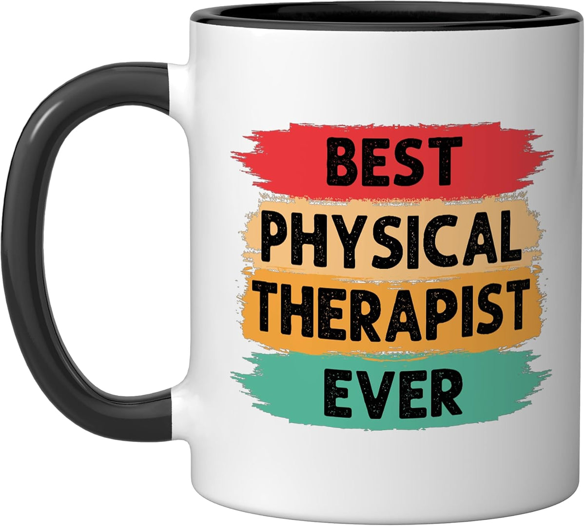 Retro Best Physical Therapist Ever Pt Appreciation Ceramic Mug