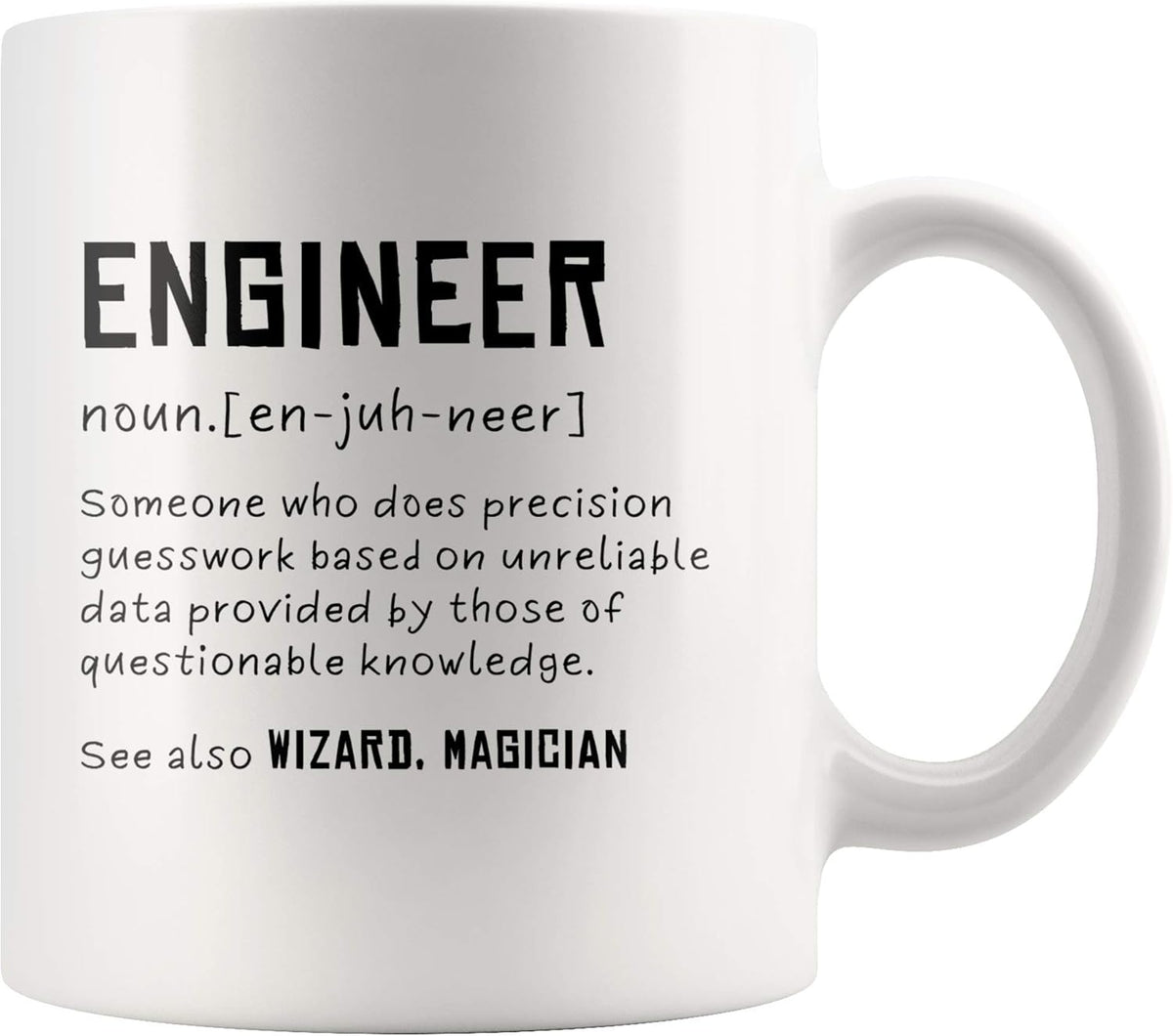 Panvola Engineer Definition Someone Who Does Precision Ceramic Mug