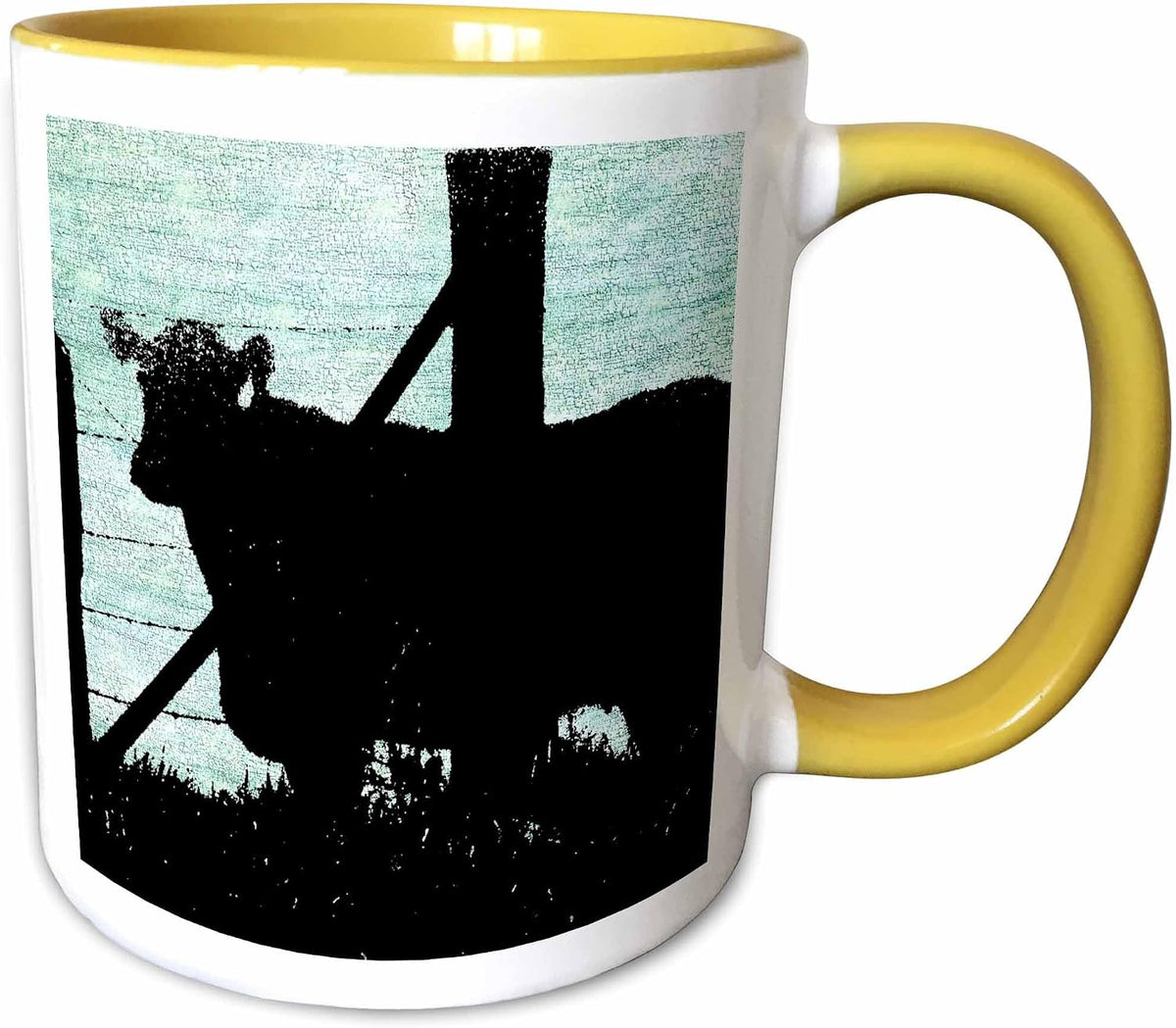 Cow Grunge Ceramic Mug