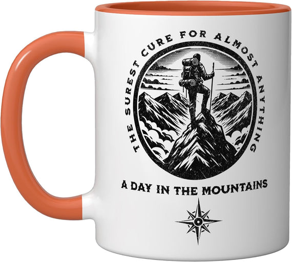 A Day In The Mountains - For Women, Men And Kids Cool Ceramic Mug
