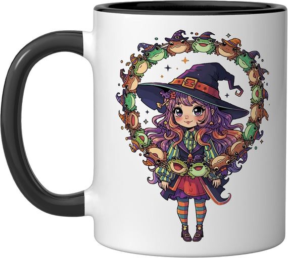 Witch Hat Spellcaster Halloween Ceramic Mug