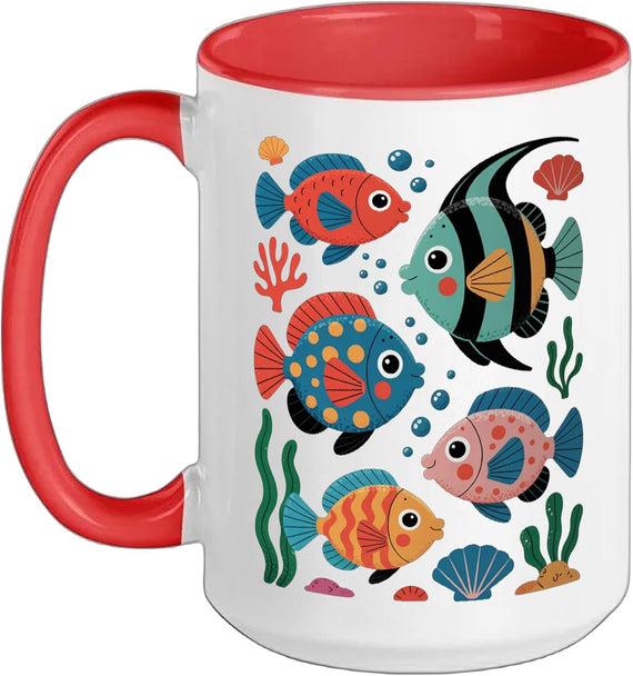 Fish Aquariums Fishkeeper Pet Tank Bowl Ceramic Mug