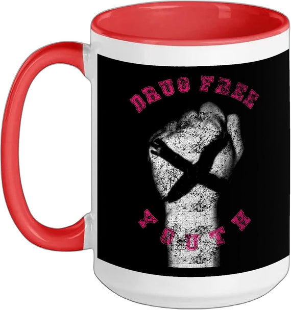 X Straight Edge Hardcore Punk Rock Band Ceramic Mug