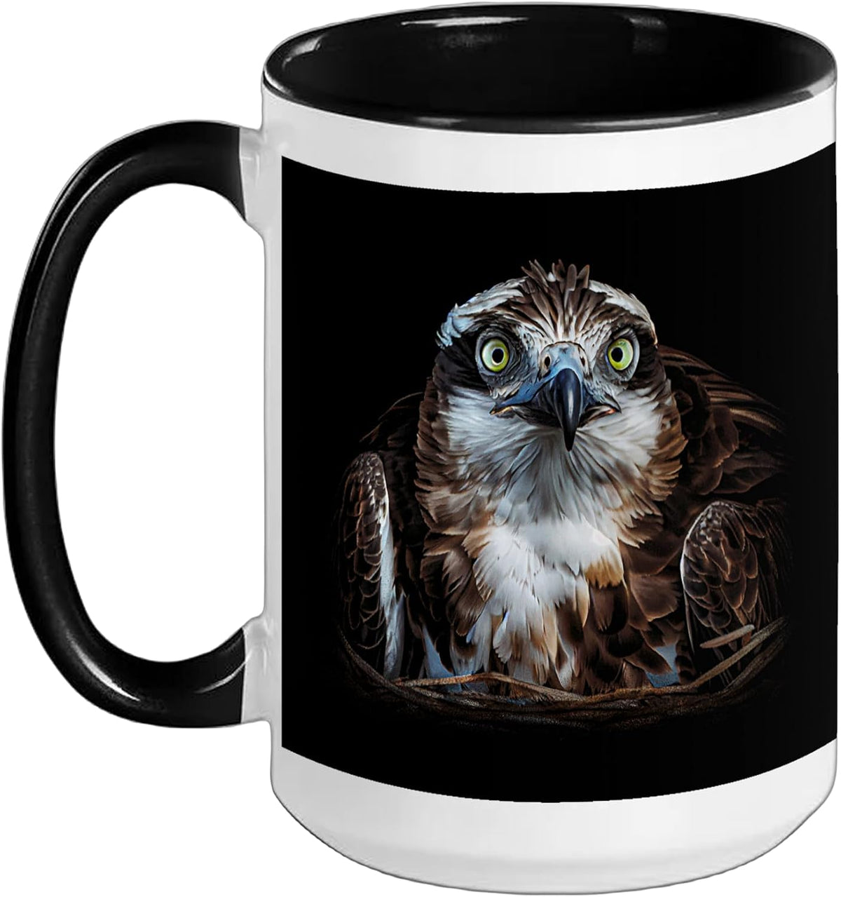Birds Of Prey, Osprey Hawk Ceramic Mug