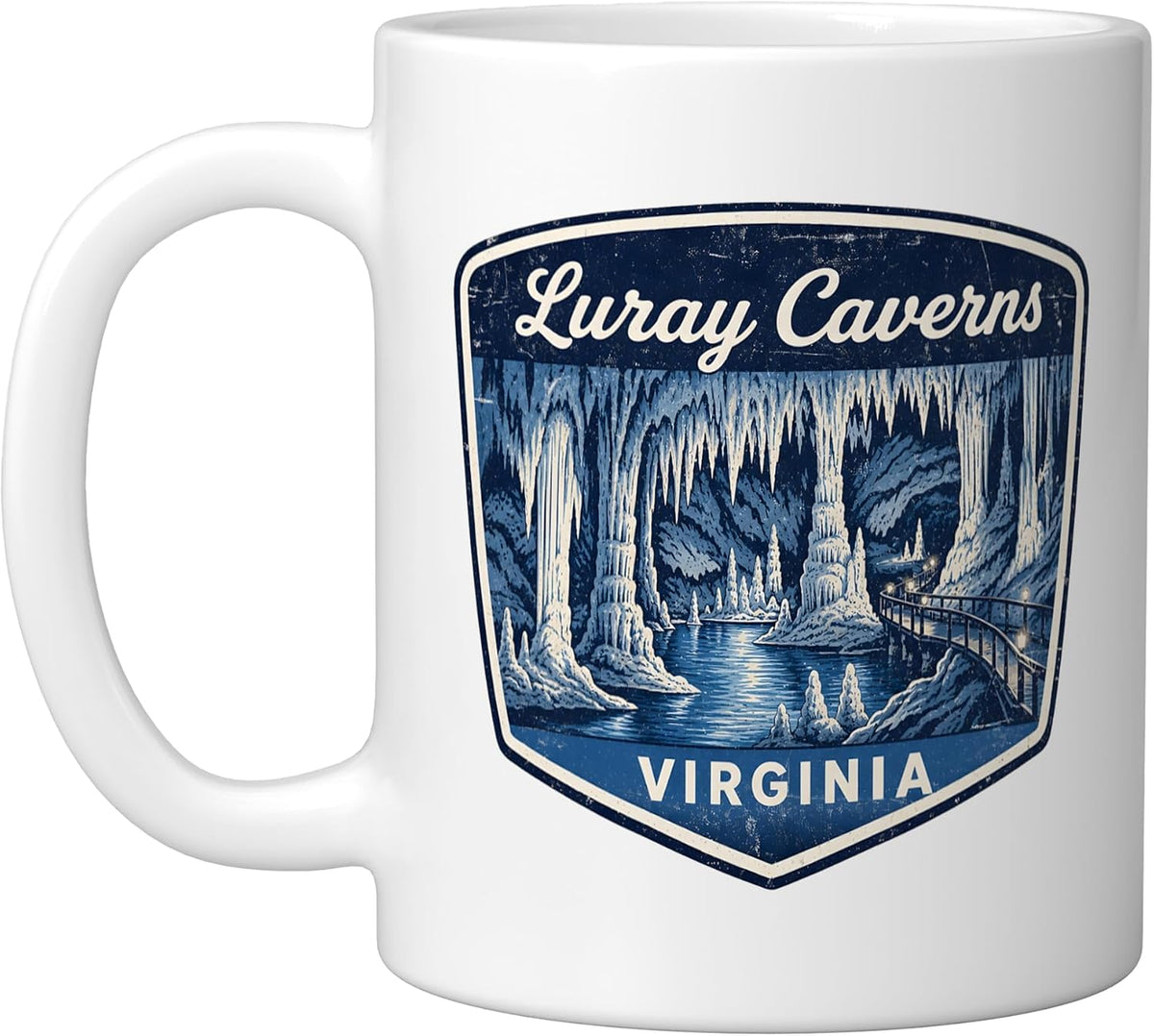 Luray Caverns Virginia Cave Tour Natural Wonder Ceramic Mug