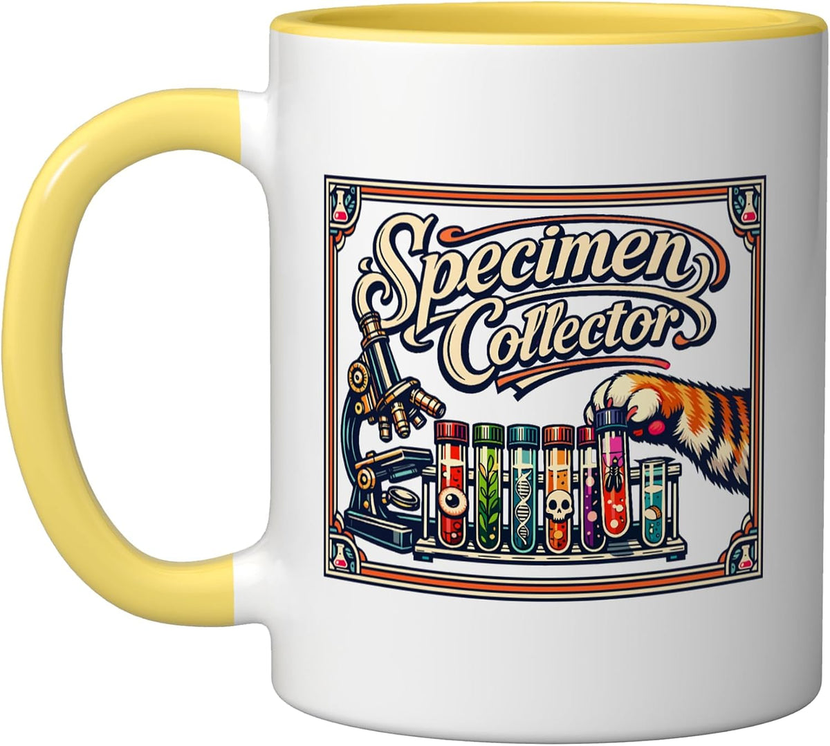 Specimen Collector Science Lab Biology Research Microscope Ceramic Mug