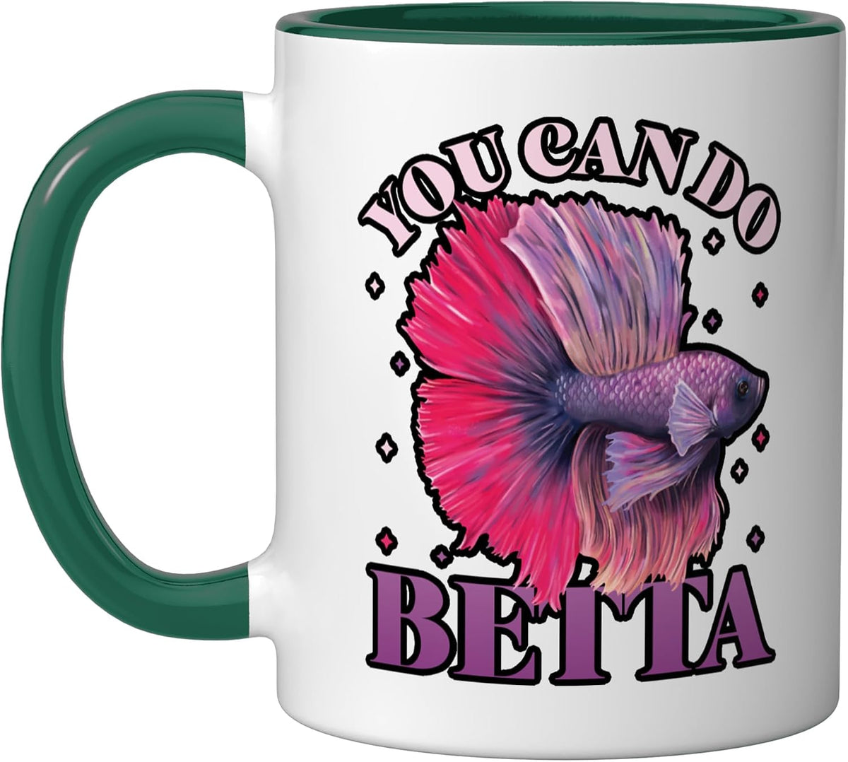 You Can Do Betta - Fish Keeping Betta Fish Ceramic Mug