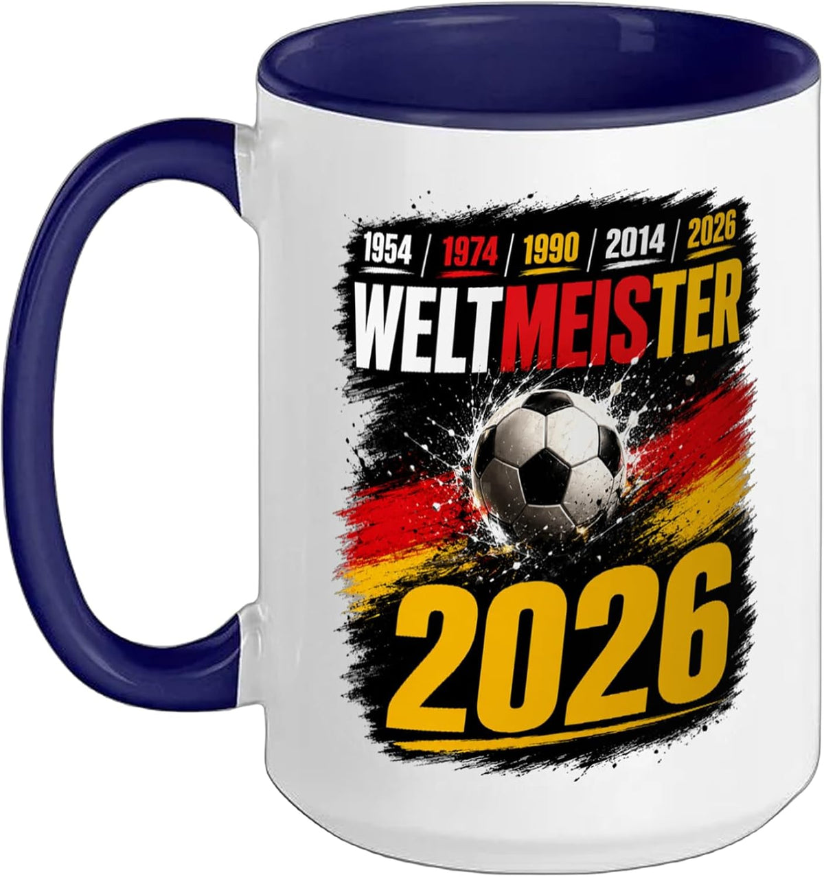 Soccer Football- Wm World 2026 Germany Champions Ceramic Mug