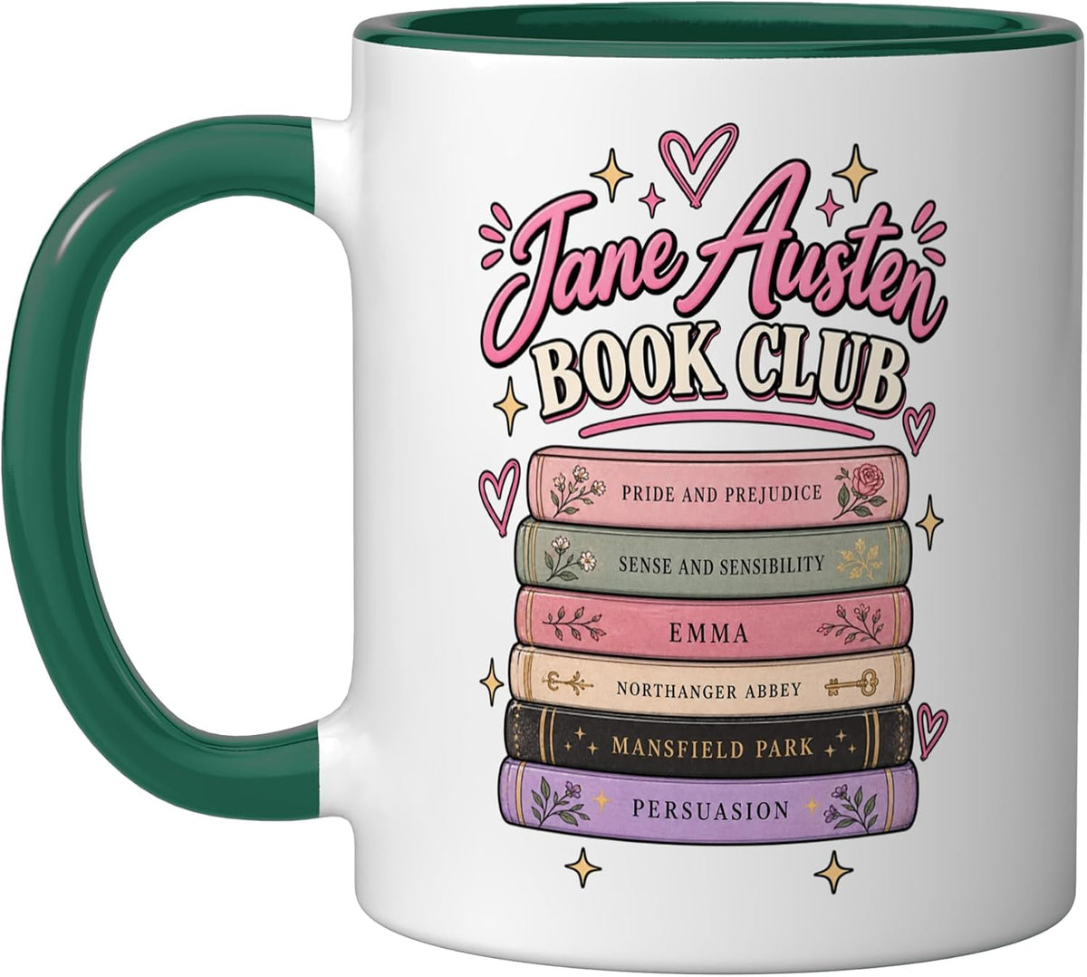 Classic Literature Reading Club Complete Novel Collection Ceramic Mug