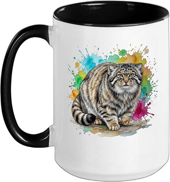 Pallas Cat Ceramic Mug