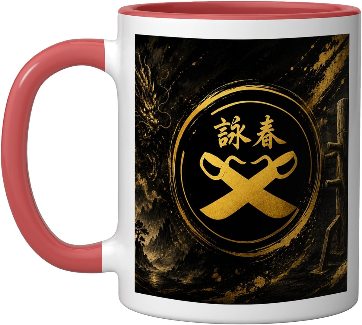 Wing Chun Knives Ceramic Mug