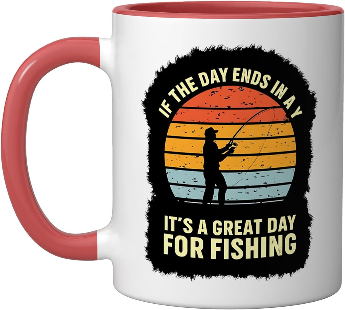 Fishing Angling Angler Fisherman Ceramic Mug