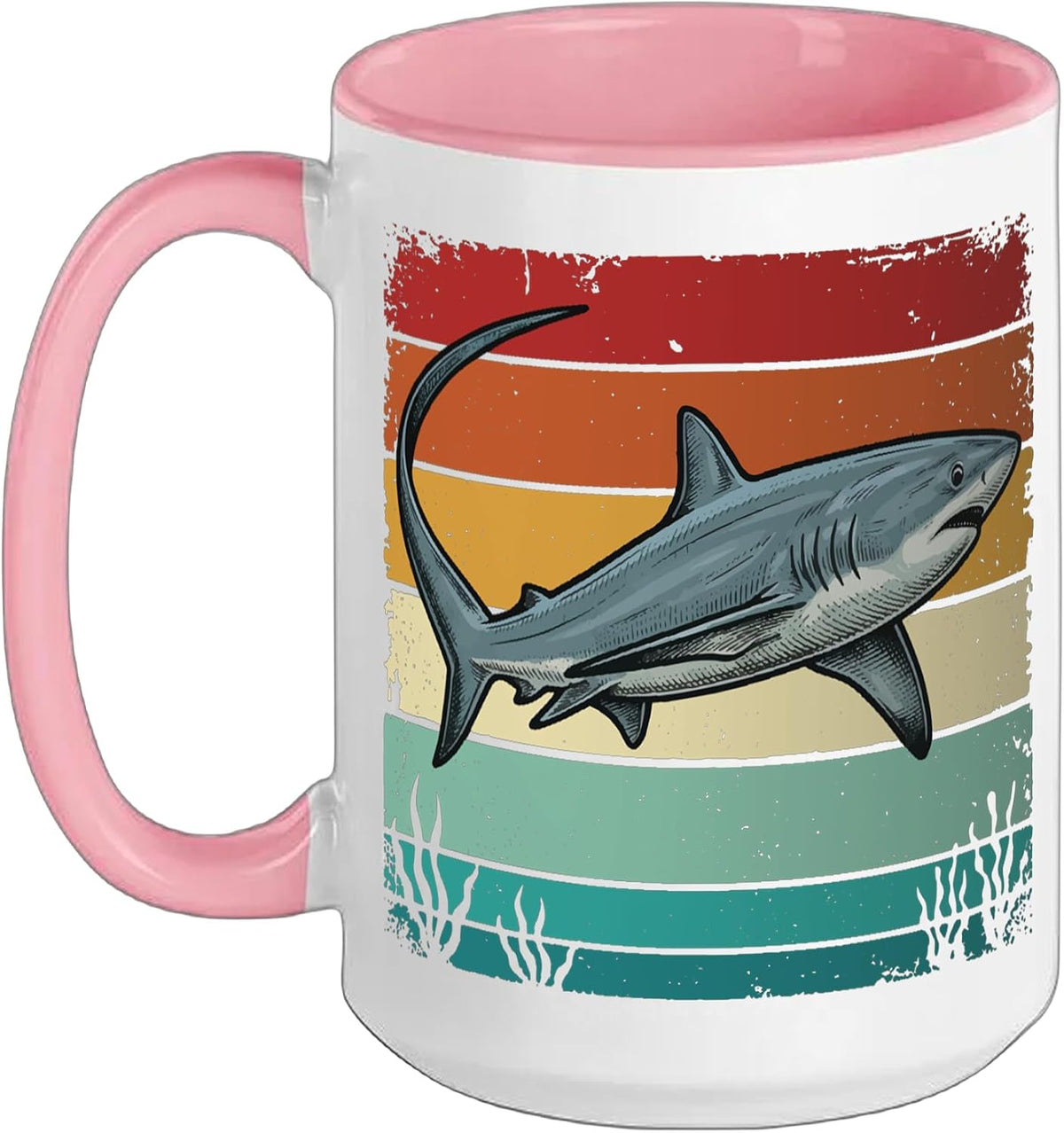 Thresher Shark Retro Ceramic Mug