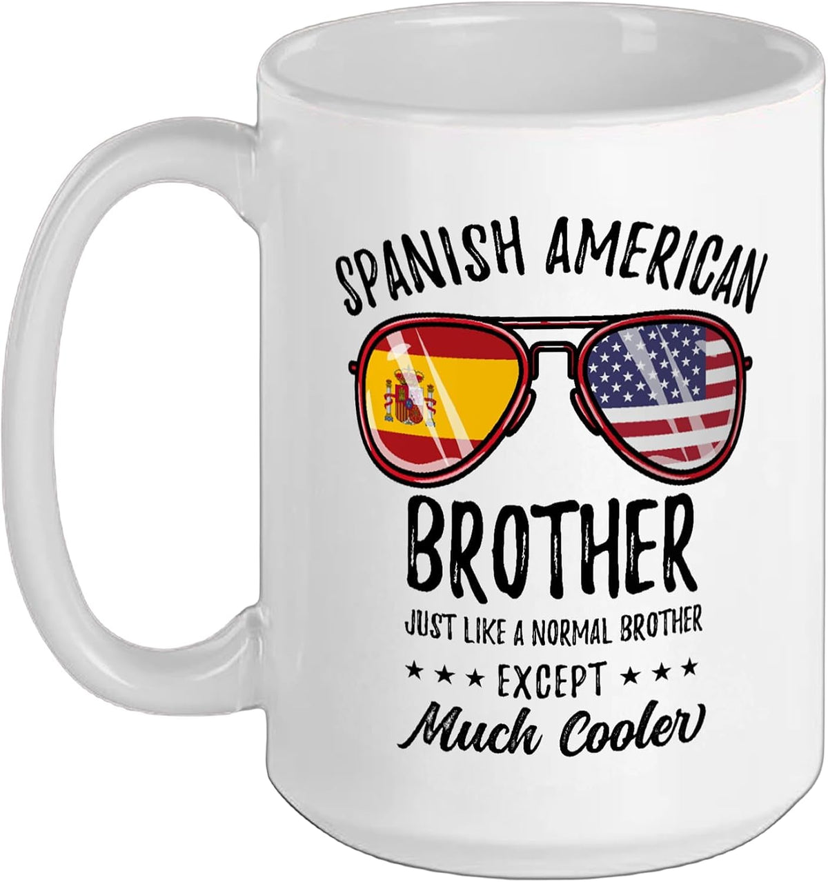 Spanish American Brother Spanish Heritage Ceramic Mug
