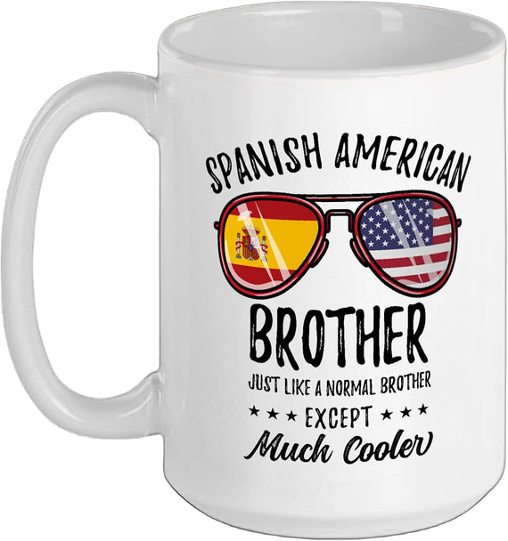 Spanish American Brother Spanish Heritage Ceramic Mug