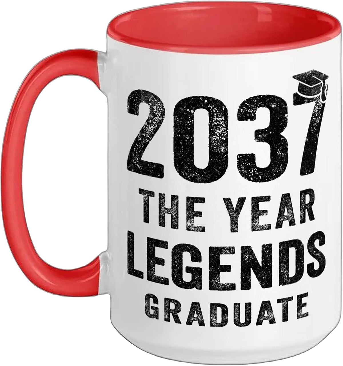 Senior 2037 The Year Legends Graduate Class Of 2037 Ceramic Mug