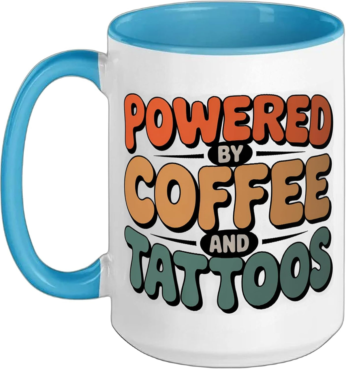 Coffee Tattoo Artist Caffeine Lover Ceramic Mug