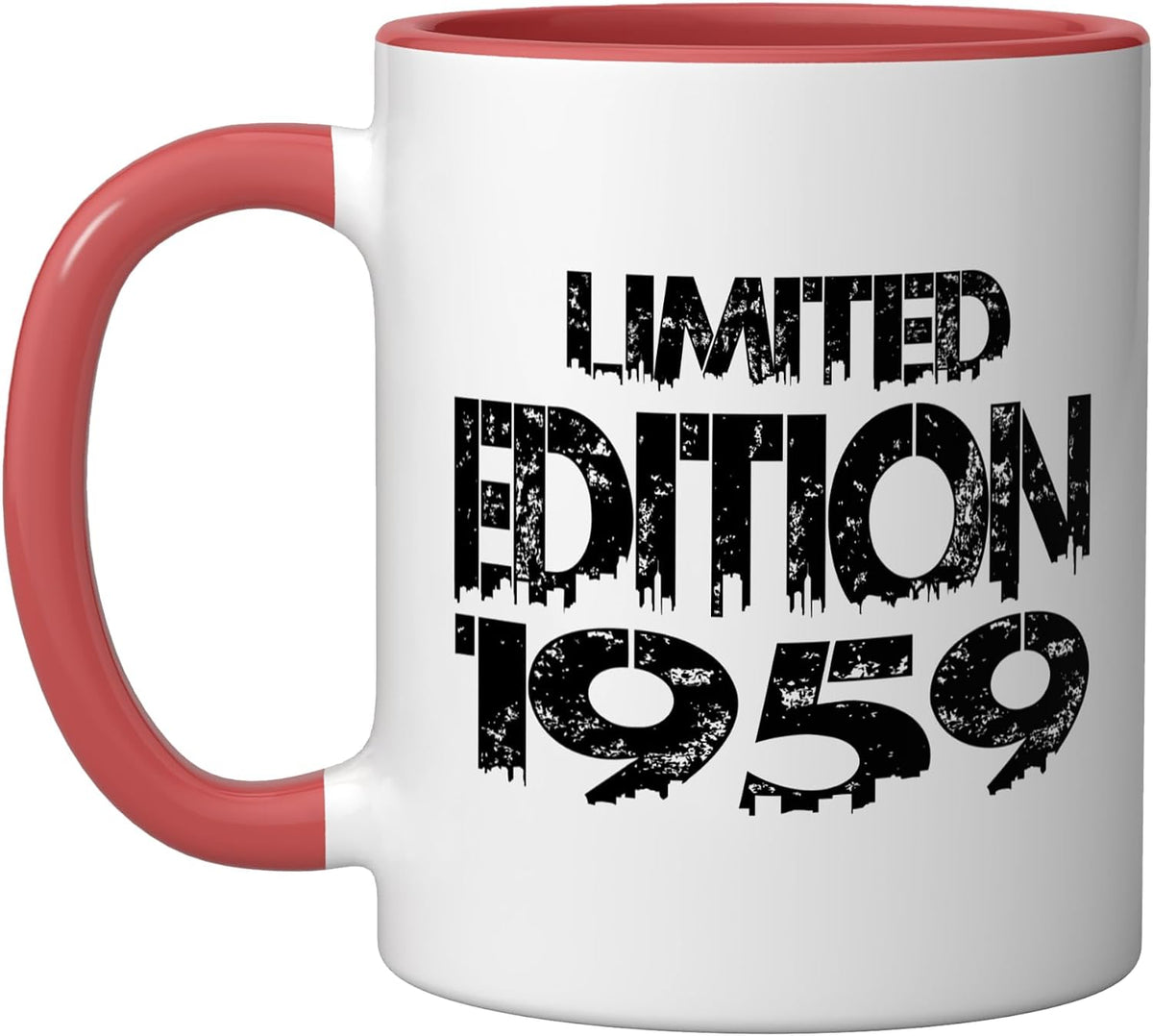 Limited Edition 1959 Birthday 1959 Born In 1959 Ceramic Mug