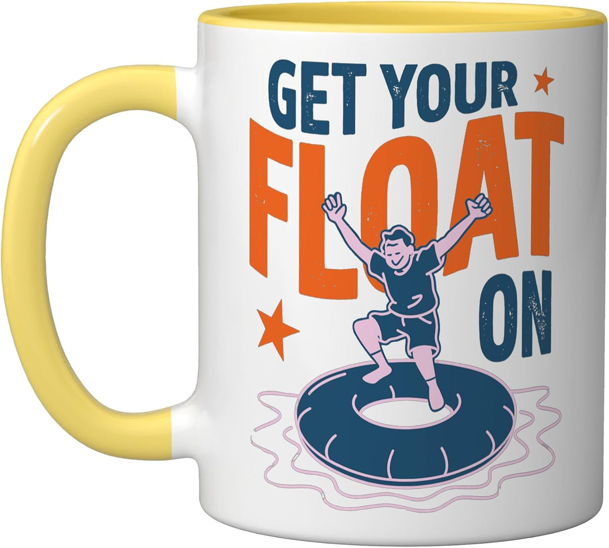 River Tubing River Floating Float Trip River Tubing Ceramic Mug