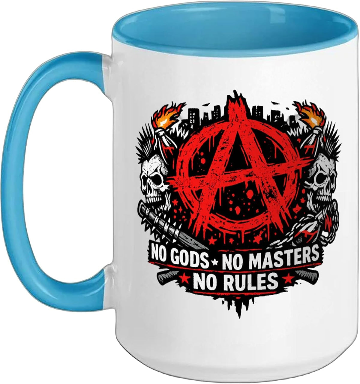 Anarchy Punk, Rebel Symbol Ceramic Mug