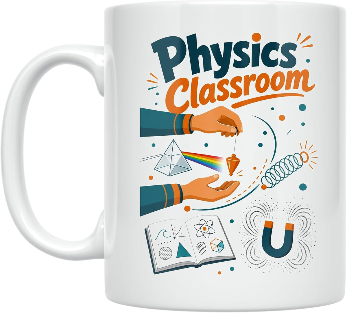 Physics Classroom Teacher Mug - Original Room-Moment Ceramic Mug
